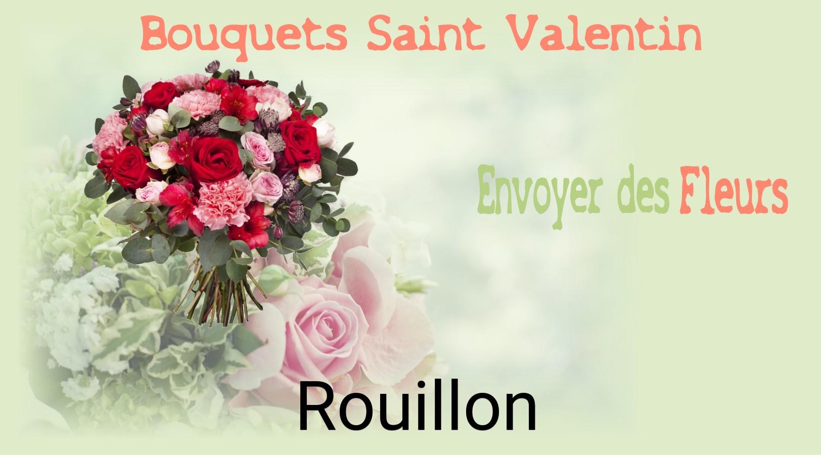 Roses de Saint-Valentin livrées à Rouillon